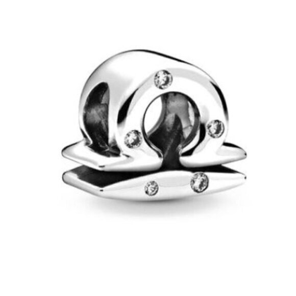 Sterling Silver Sparkling Astrology Zodiac Charm - Picture 8 of 13
